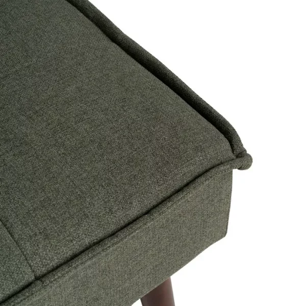 SOFÁ-CAMA VERDE METAL-MADERA SALÓN 181 X 88 X 85,50 CM - Imagen 10