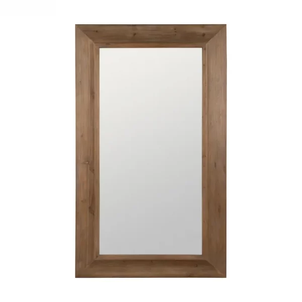 ESPEJO NATURAL MADERA / CRISTAL 110 X 7,50 X 185 CM - Imagen 2
