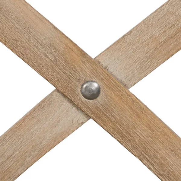 SILLA NATURAL-BEIGE TEJIDO-MADERA 44 X 42 X 88 CM - Imagen 10