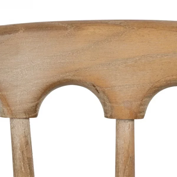 SILLA NATURAL-BEIGE TEJIDO-MADERA 45 X 46 X 92 CM - Imagen 8