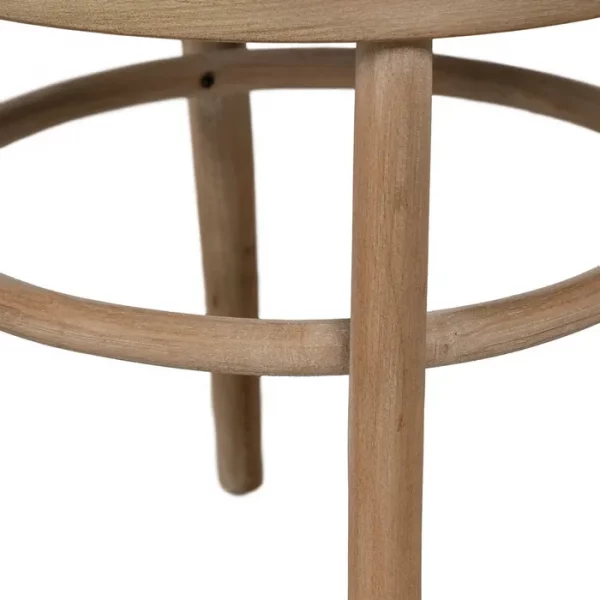 SILLA NATURAL-BEIGE TEJIDO-MADERA 41 X 41 X 89 CM - Imagen 8