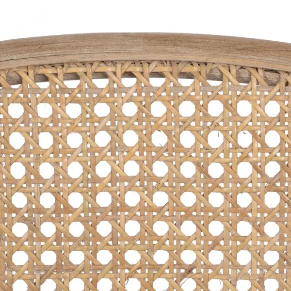 SILLA NATURAL-BEIGE TEJIDO-MADERA 41 X 41 X 89 CM - Imagen 10