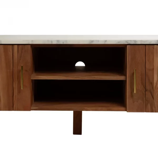 MUEBLE TV NATURAL ACACIA SALÓN 141 X 41 X 45 CM - Imagen 6