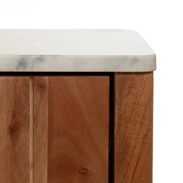 MUEBLE TV NATURAL ACACIA SALÓN 141 X 41 X 45 CM - Imagen 9
