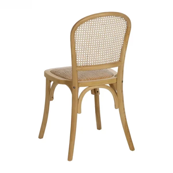 SILLA NATURAL MADERA 45 X 57 X 88 CM - Imagen 4