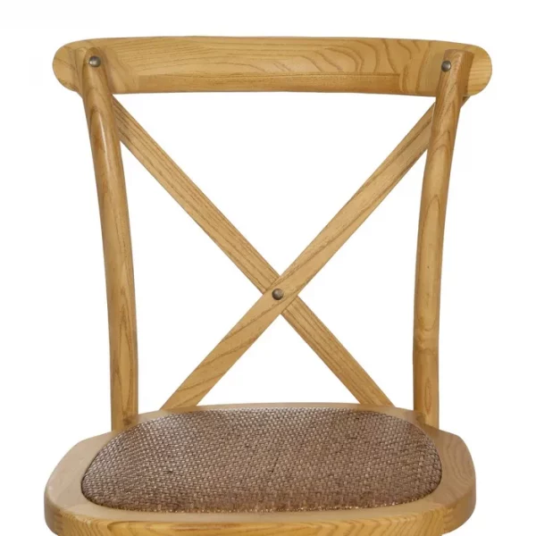 SILLA ASPAS NATURAL MADERA 50 X 56 X 87 CM - Imagen 5
