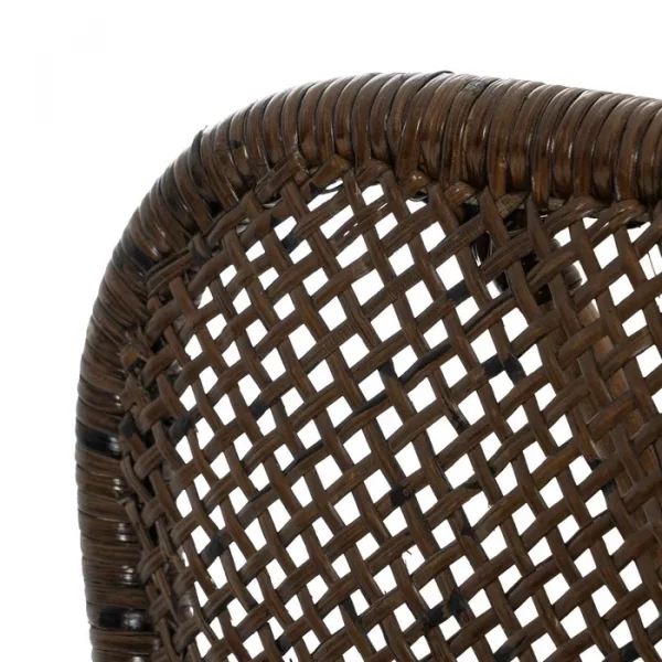 SILLA NATURAL-NEGRO MADERA 50 X 57 X 91 CM - Imagen 7