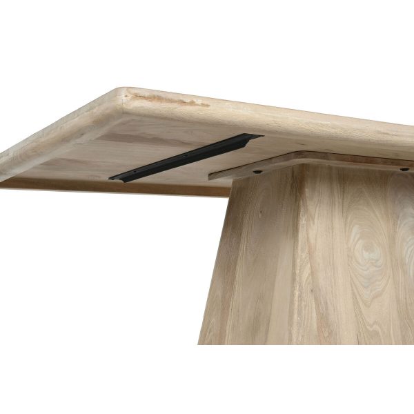 MESA COMEDOR MANGO 180X90X72 NATURAL - Imagen 4