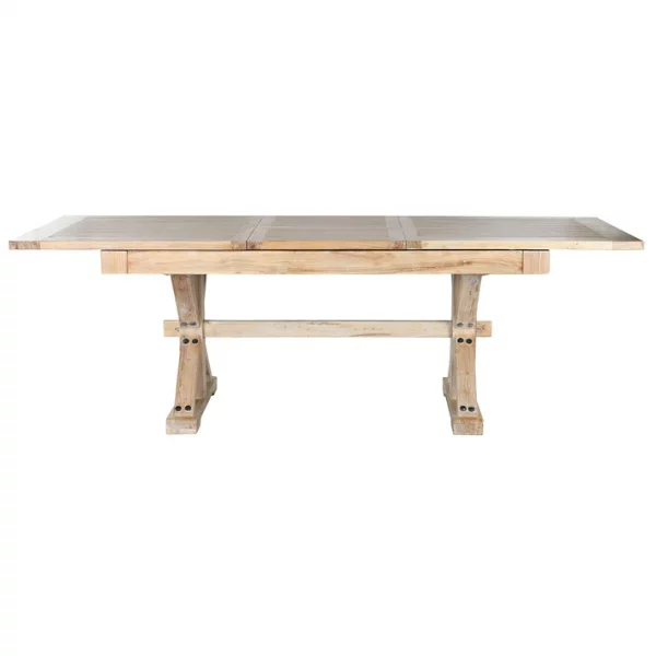 MESA COMEDOR MADERA RECICLADA 180X90X76 240 EXT - Imagen 2