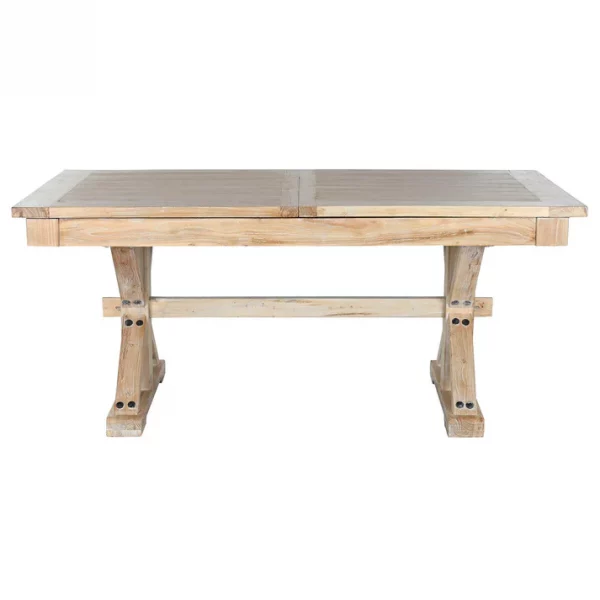 MESA COMEDOR MADERA RECICLADA 180X90X76 240 EXT - Imagen 10