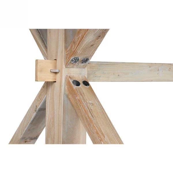 MESA COMEDOR MADERA RECICLADA 180X90X76 240 EXT - Imagen 6
