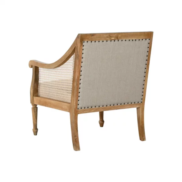 BUTACA MANGO LINO 70X75X83 RATAN DECAPE BEIGE - Imagen 3