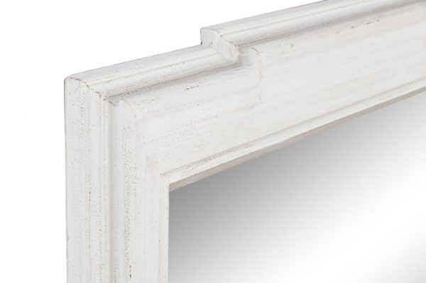 ESPEJO MADERA ESPEJO 85X5X120 BLANCO - Imagen 2