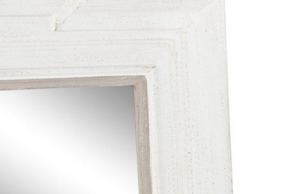 ESPEJO MADERA ESPEJO 85X5X120 BLANCO - Imagen 3