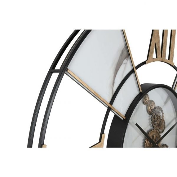 RELOJ PARED METAL 142X9X142 BLANCO - Imagen 2