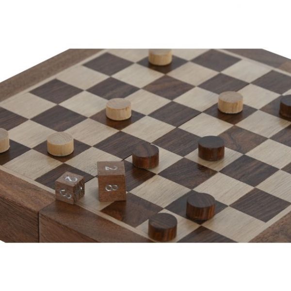 JUEGO SET 3 ACACIA ARCE 20,5X10X5 MAGNETICO MARRON - Imagen 5