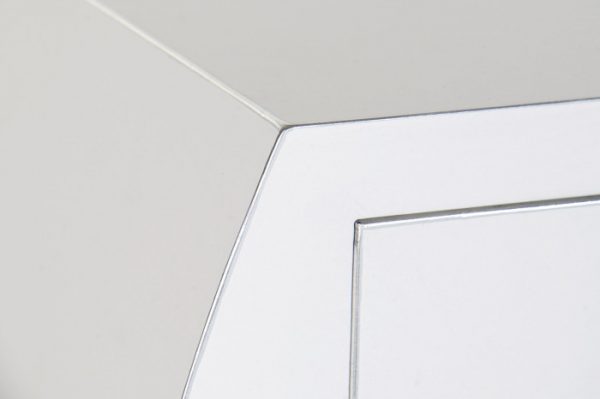 CONSOLA ABETO MDF 96X26X80 12,00 ORIENTAL BLANCO - Imagen 3