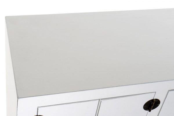 CONSOLA ABETO MDF 63X26X83 12,00 ORIENTAL BLANCO - Imagen 3