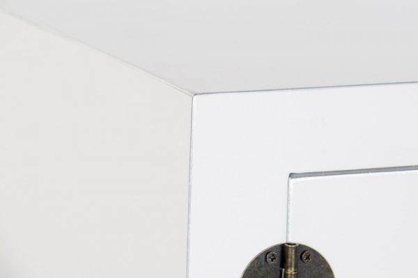 CONSOLA ABETO MDF 63X26X83 12,00 ORIENTAL BLANCO - Imagen 4