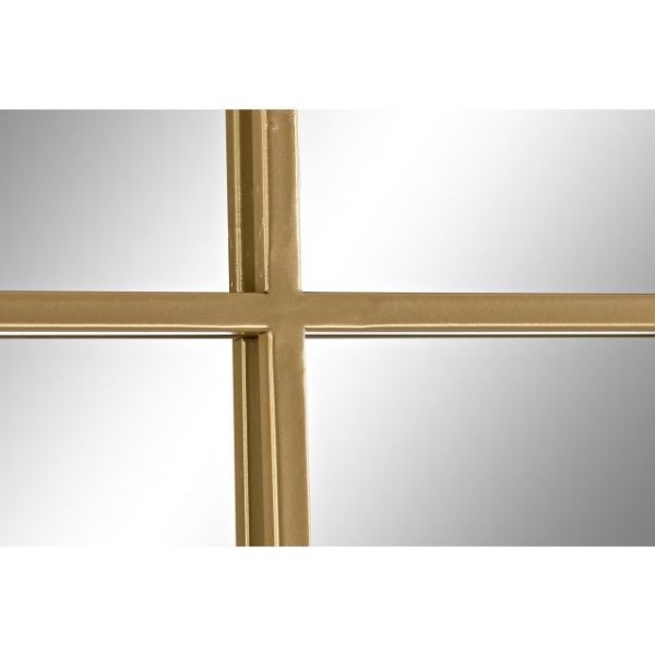 ESPEJO HIERRO CRISTAL 90X2X180 DORADO - Imagen 3
