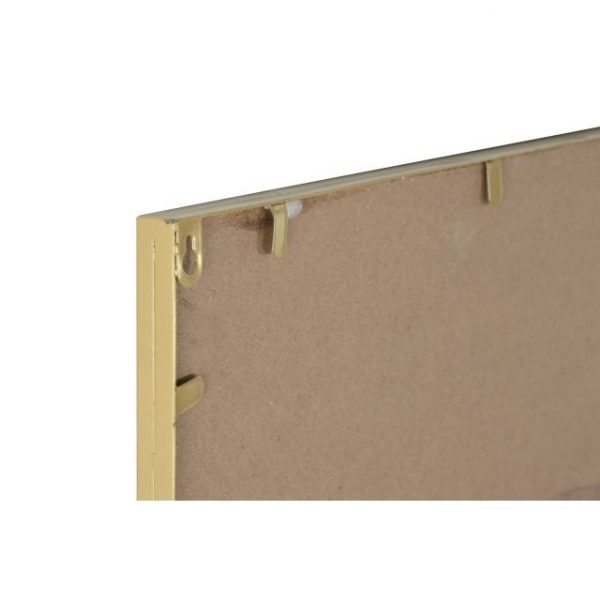 ESPEJO HIERRO CRISTAL 90X2X180 DORADO - Imagen 4