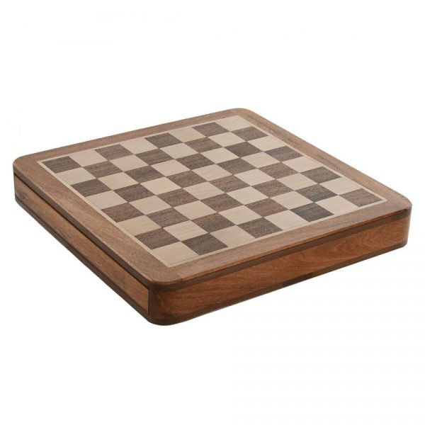 JUEGO ACACIA ARCE 25,5X25,3X3,7 MAGNETICO MARRON - Imagen 2