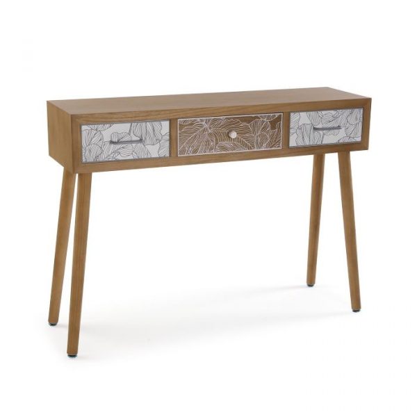 CONSOLA DE 3 CAJONES PALM GREY - Imagen 3