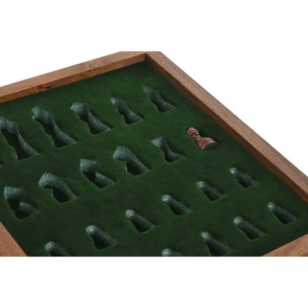 JUEGO ACACIA ARCE 25,5X25,3X3,7 MAGNETICO MARRON - Imagen 4