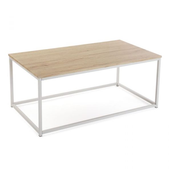MESA CENTRO ALARGADA CLARA 110X60X40CM - Imagen 2