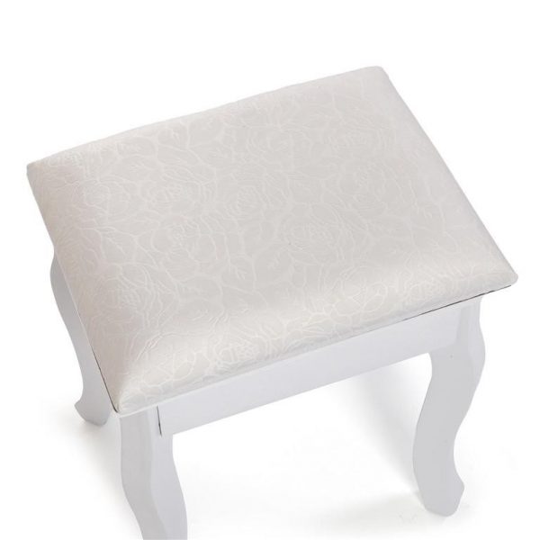 TOCADOR BLANCO MADERA 80X40X139 - Imagen 5