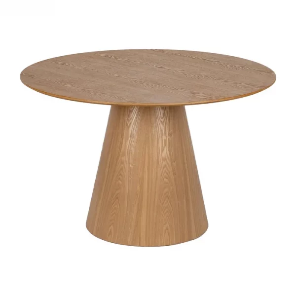 MESA NATURAL MDF 120 X 120 X 75 CM - Imagen 2