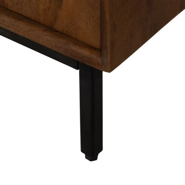 MESITA MADERA DE MANGO DORMITORIO 50 X 40 X 50 CM - Imagen 9