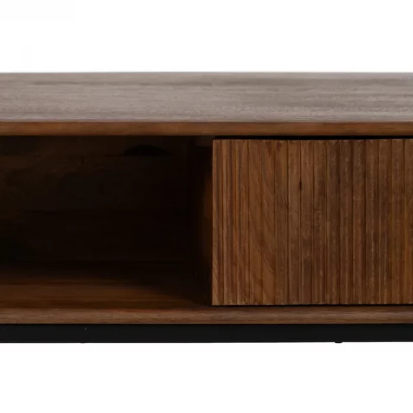 MESA CENTRO MADERA DE MANGO SALÓN 110 X 60 X 40 CM - Imagen 6
