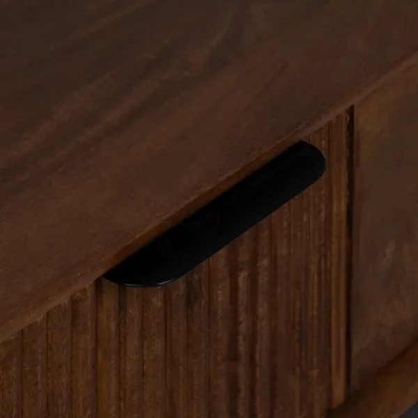 MESA CENTRO MADERA DE MANGO SALÓN 110 X 60 X 40 CM - Imagen 9