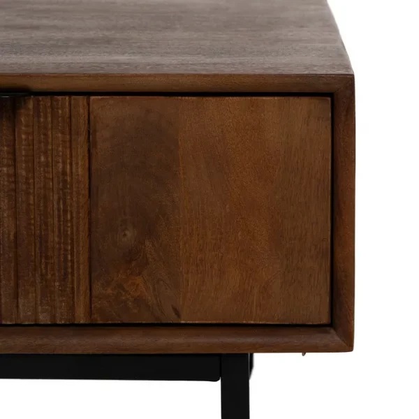 MESA CENTRO MADERA DE MANGO SALÓN 110 X 60 X 40 CM - Imagen 10