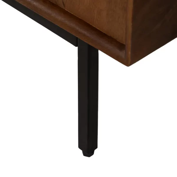 MESA CENTRO MADERA DE MANGO SALÓN 110 X 60 X 40 CM - Imagen 11
