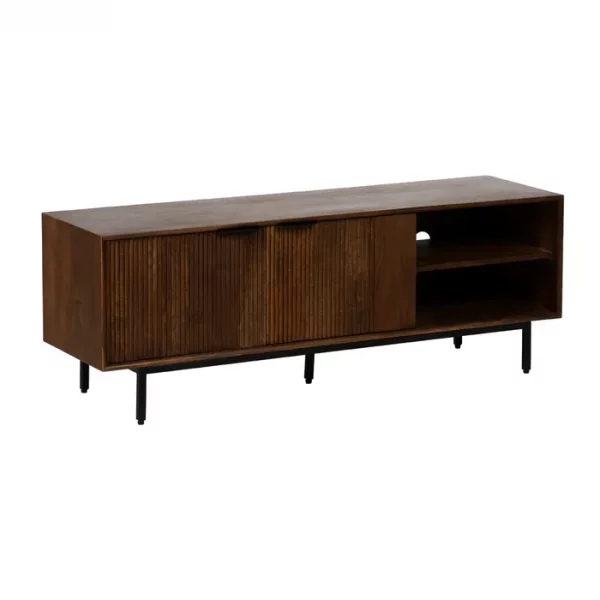 MUEBLE TV MADERA DE MANGO SALÓN 140 X 40 X 50 CM - Imagen 3