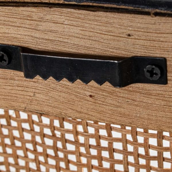 CABECERO CAMA RATAN 101x2,5x61CM - Imagen 4