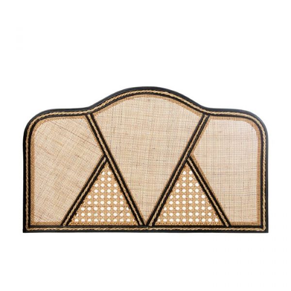 CABECERO CAMA RATAN 101x2,5x61CM - Imagen 2
