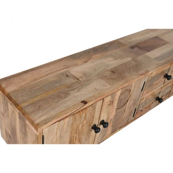 MUEBLE TV MANGO 180X34X50 GEOMETRICO - Imagen 5