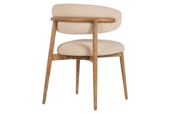 SILLA MADERA FRESNO BEIGE 59x56x80 CM - Imagen 5