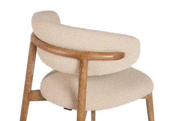 SILLA MADERA FRESNO BEIGE 59x56x80 CM - Imagen 7