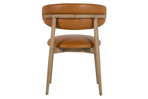 SILLA MADERA FRESNO MARRON 59x56x80 CM - Imagen 5