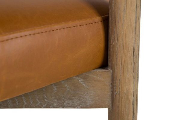 SILLA MADERA FRESNO MARRON 66x56x79 CM - Imagen 2