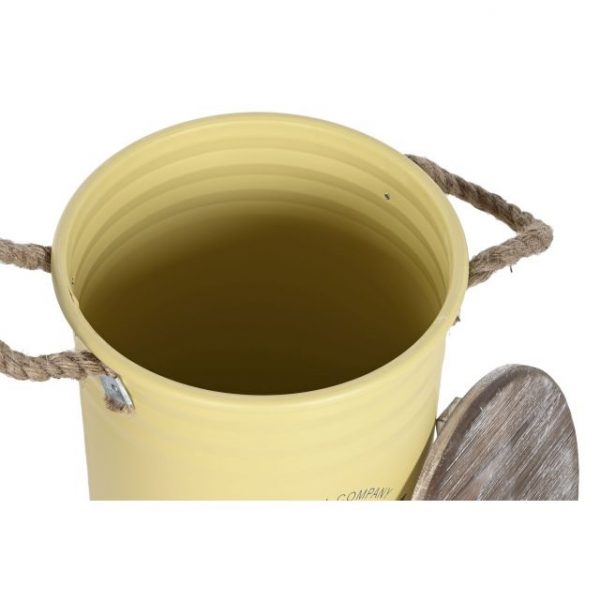 BAUL SET 3 METAL PAULOWNIA 38X38X48 6,75 VERDE - Imagen 4