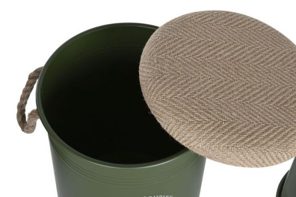 CAJA SET 3 METAL FIBRA 40X40X55,5 VERDE - Imagen 2