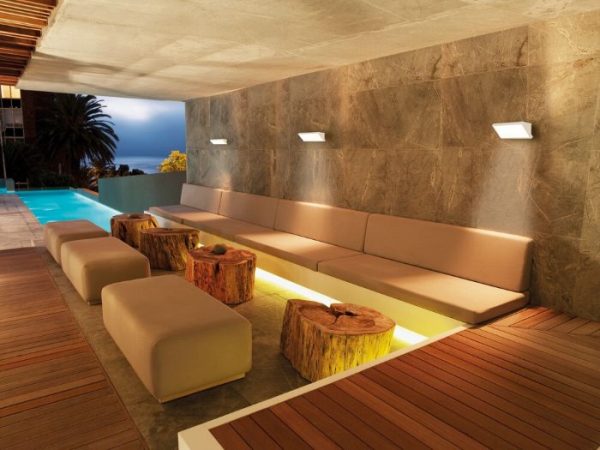 APLIQUE EXTERIOR CREEK BLANCO LED 20W CCT 8861 MANTRA - Imagen 2