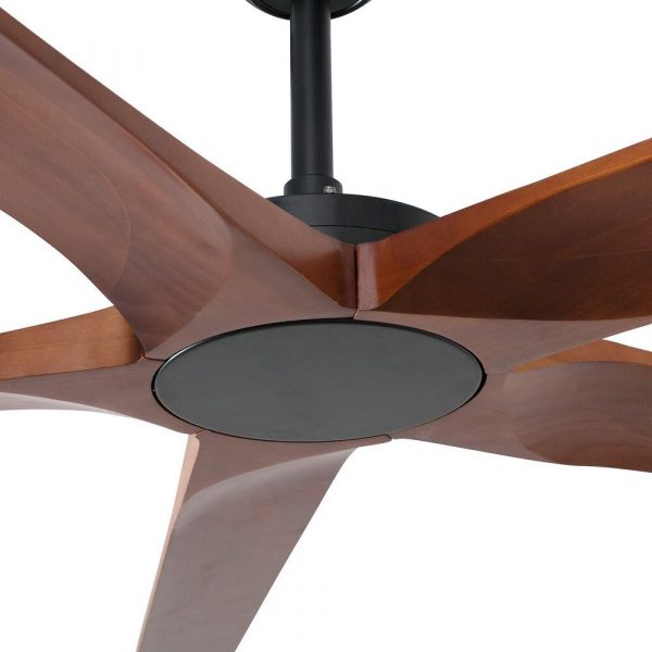 BIGWOOD 24 XXL Ø2400MM NEGRO 6P NOGAL OSCURO TUYA 34192WT FARO - Imagen 3