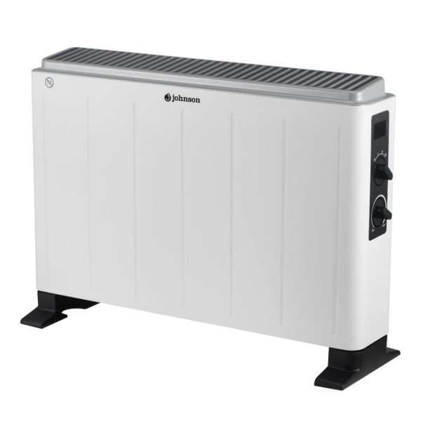 CONVECTOR JOHNSON 2000W TERMOSTATO 3 VELOCIDADES TURBO VENTILADOR