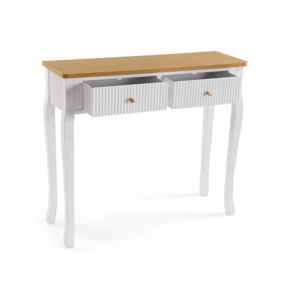 CONSOLA DE 2 CAJONES RAIBY 90CM - Imagen 3